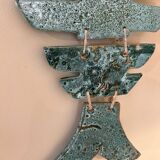 Hanging ceramic fish