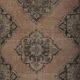 Vintage Turkish hallway rug 118x388 cm