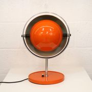 Rare vintage Moonlight space age table lamp by Buch & Jørgensen for Quality