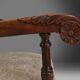 19th Century Renaissance carved oak Throne Armchair, France 1850s