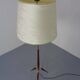 Tripod Teak & Copper Floor Lamp from Fog & Mørup, 1960s