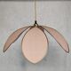 Hanging lampe fleur lin