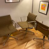 3 Eames EA 107 Chairs