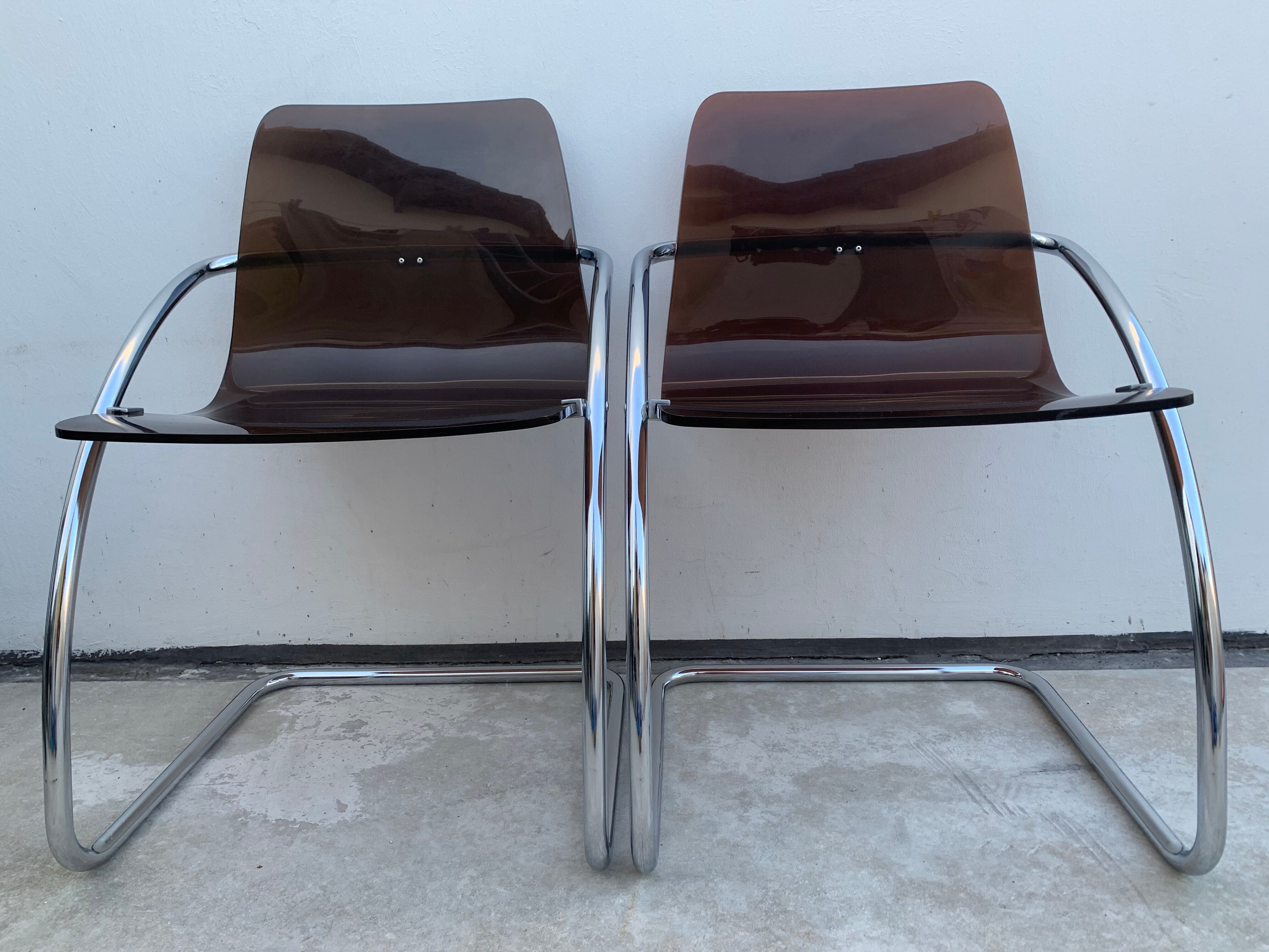 Pair of armchairs Blooming design Yves Christin, Airborne