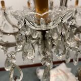 Large Crystal Maria Teresa Chandelier 1950's