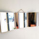 Miroir barbier triptyque 79 x 31 cm