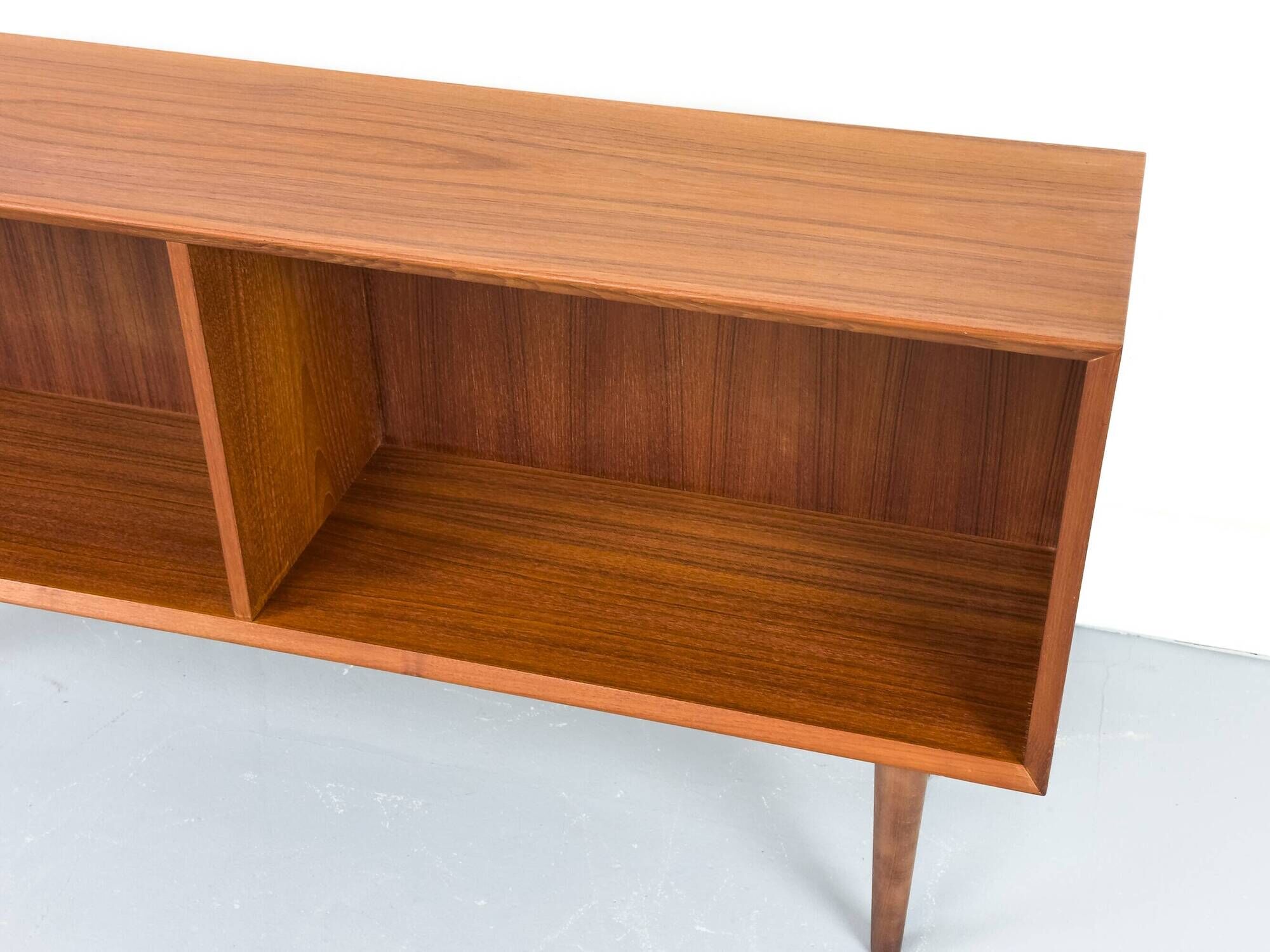 Low Teak Shelf from Brouer Furniture Factory, 1960s