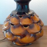 Pine cone ceramic lamp foot