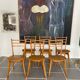 6 scandinavian chairs