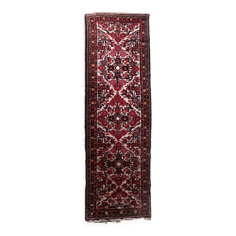 Tapis Ancien Fait Main Malayer du Moyen-Orient – 87 x 270 cm - 1C1006