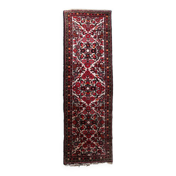 Tapis Ancien Fait Main Malayer du Moyen-Orient – 87 x 270 cm - 1C1006