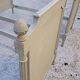 Pair of antique Louis XVI style beds with patina - 1900s