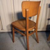 2 wooden bistro chairs Thonet