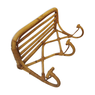 Porte manteau en rotin