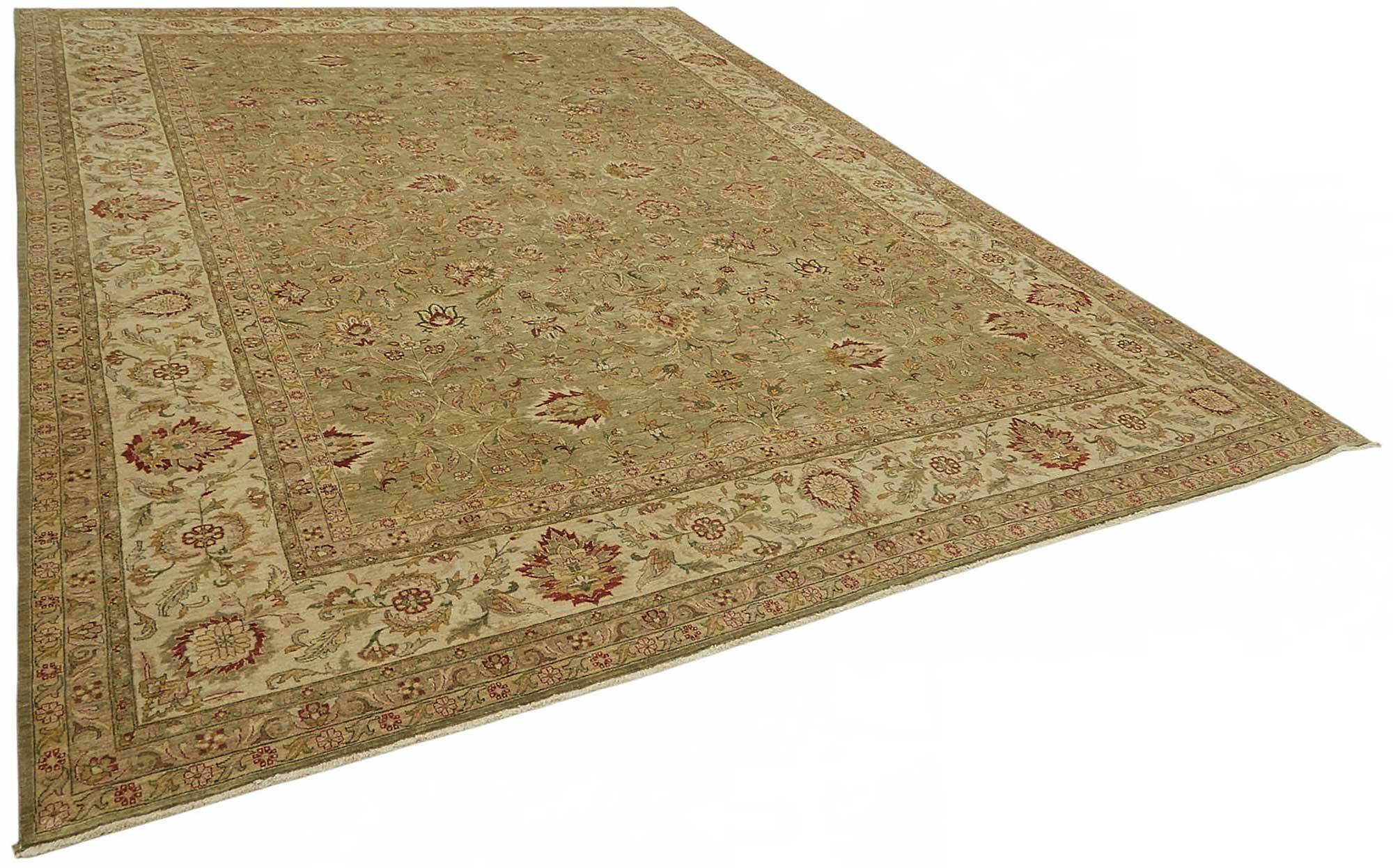 Turkish Handknotted Wool Oushak Rug 300 cm x 406 cm