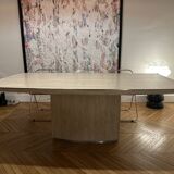 Travertine table