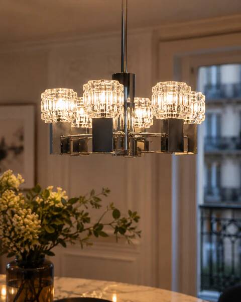 Lustre 5 globes
