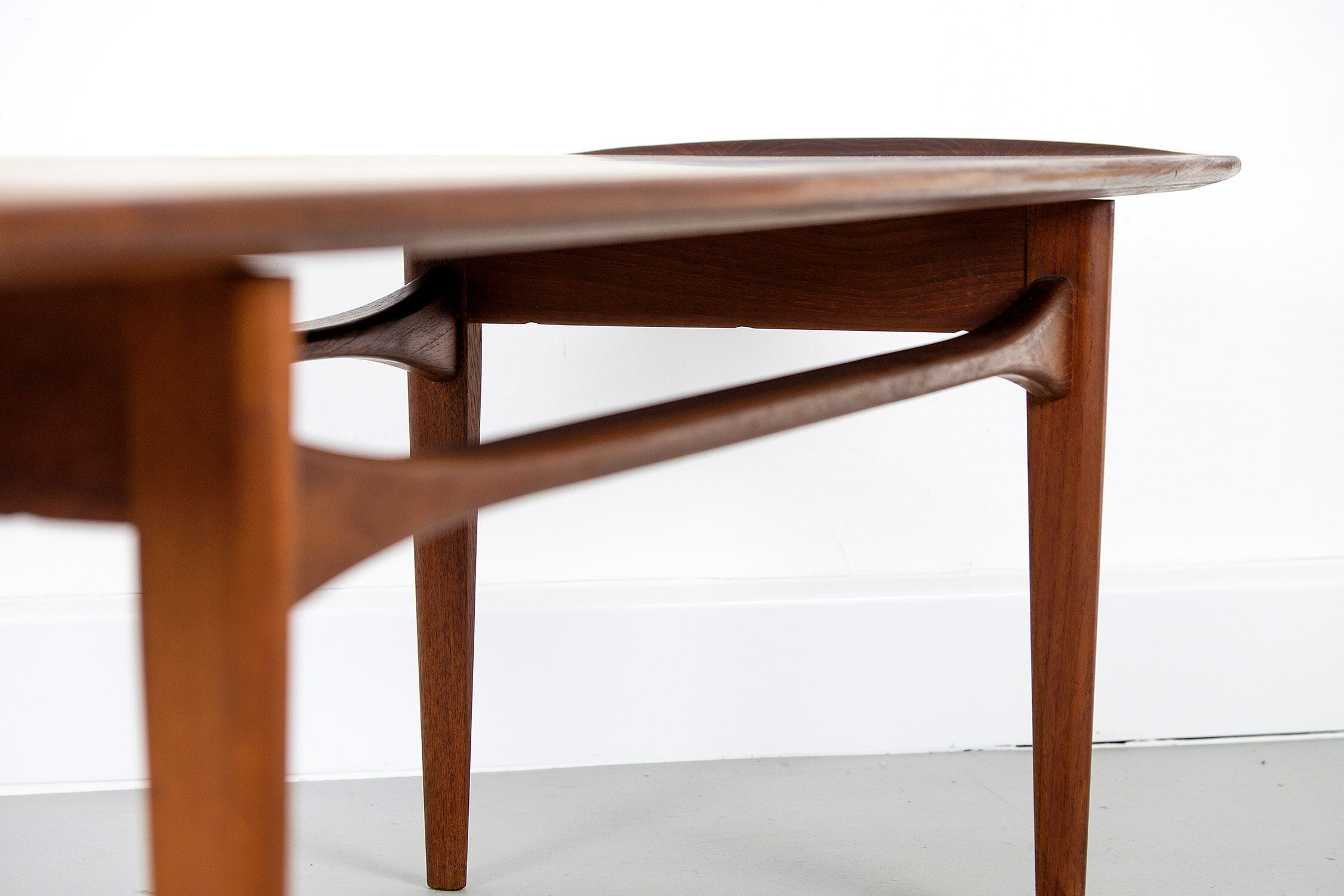 Fd503 teak coffee table by tove & edvard kindt-larsen for france & son, 1950