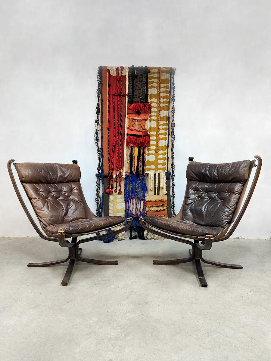 Vintage 'Falcon' easy chairs