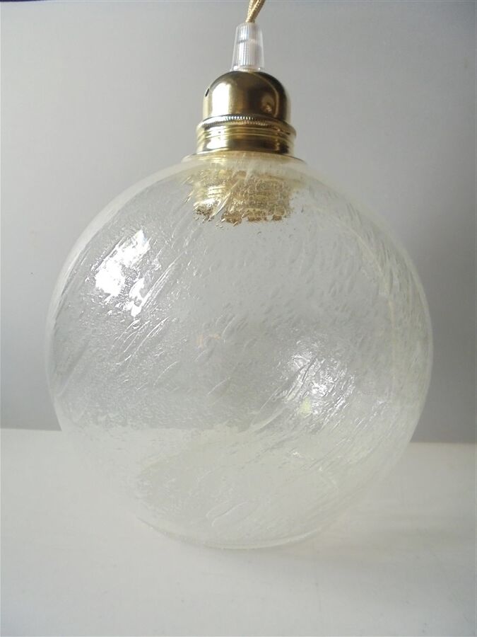 Bubble glass pendant light