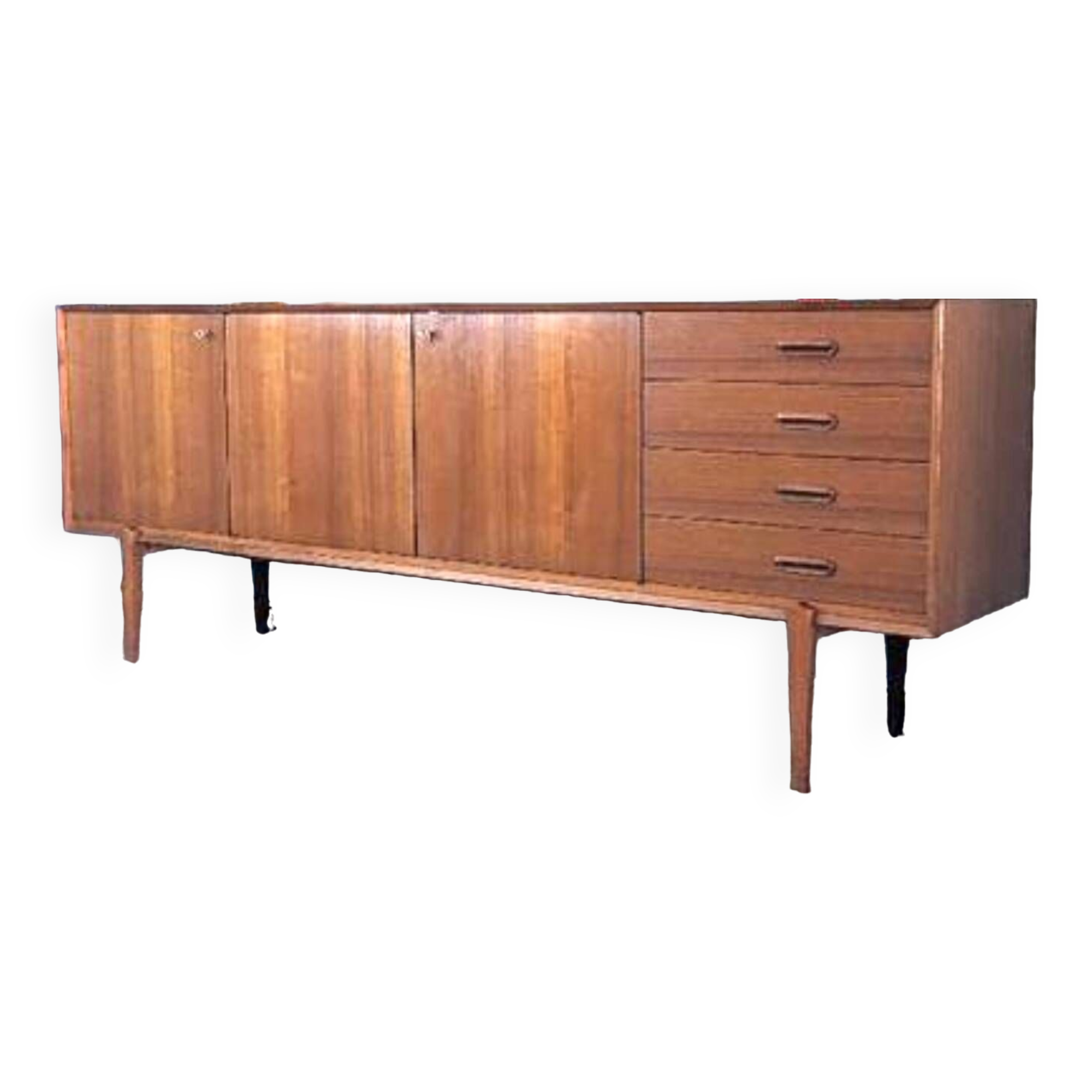 Vintage Scandinavian teak sideboard
