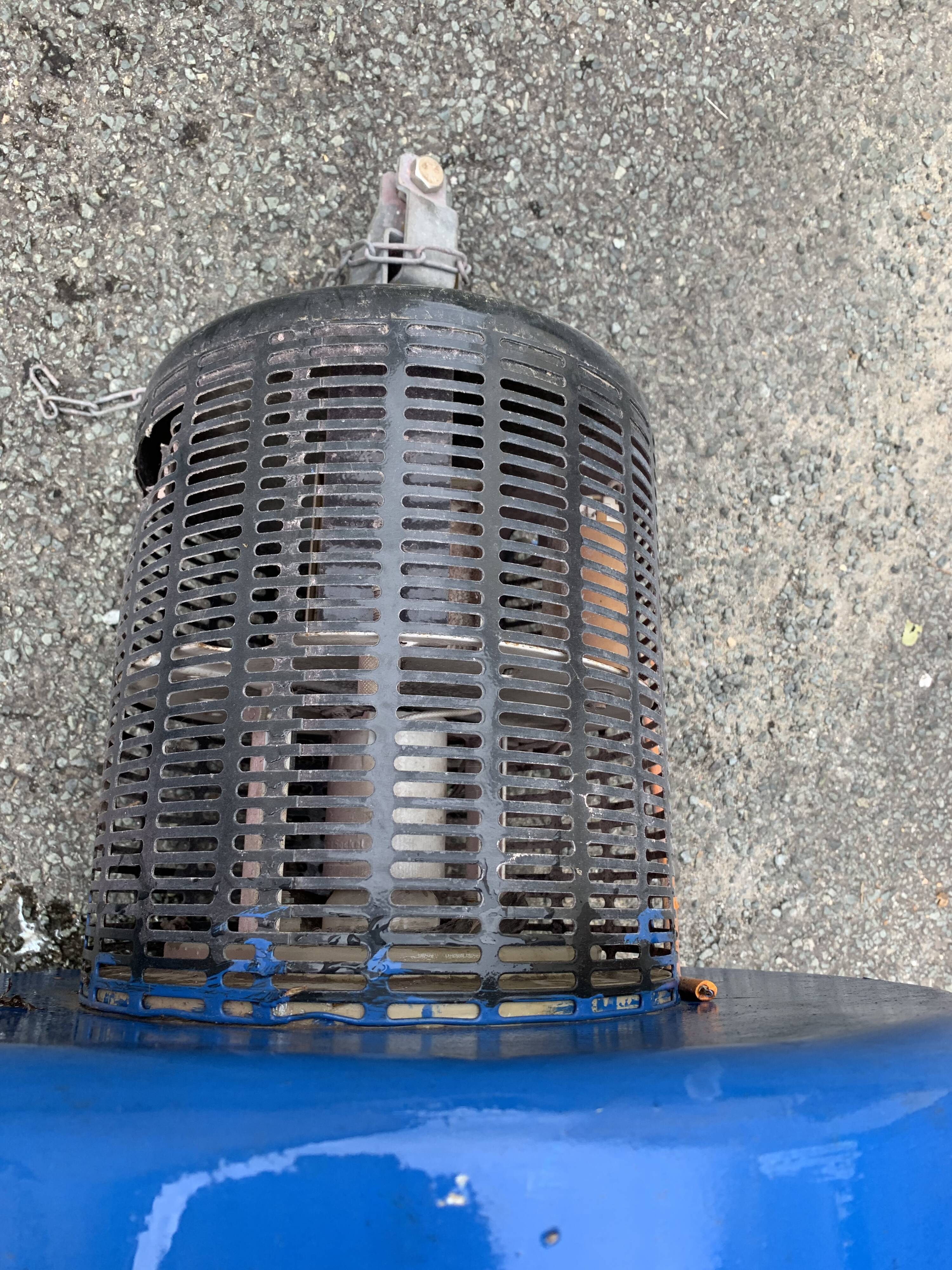 Industrial hanging lamp