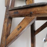 Oak floor shelf