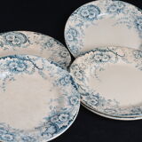 Assiettes à dessert Terre de fer