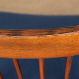 Series of 6 Danish chairs in Rio palissandre by Arne Vodder for Sibast 1960.