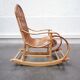 Rocking chair en rotin
