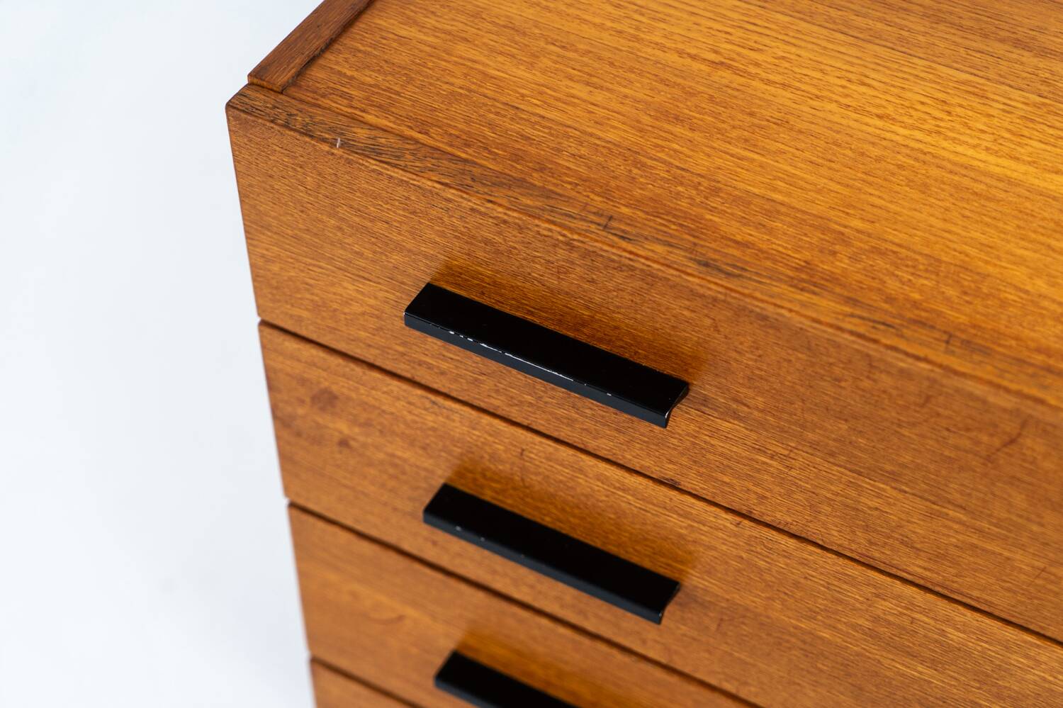 Teak chest of drawers by V-form (Belgium, 1960s).