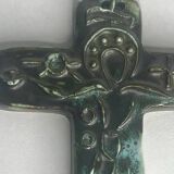 Vintage ceramic crucifix