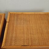 Chambre en bambou vintage, Dal vera, osier