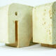 Pair elephant bookends travertine Fratelli Mannelli, 1970s