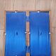 Vintage Wooden and Velvet Folding Chess Set Hong Kong - 37x37 cm