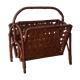 Wicker magazine holder