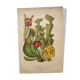 Botanical engraving from 1897 - drawing of Sarracenia - original old flower plate by A.Lefevre