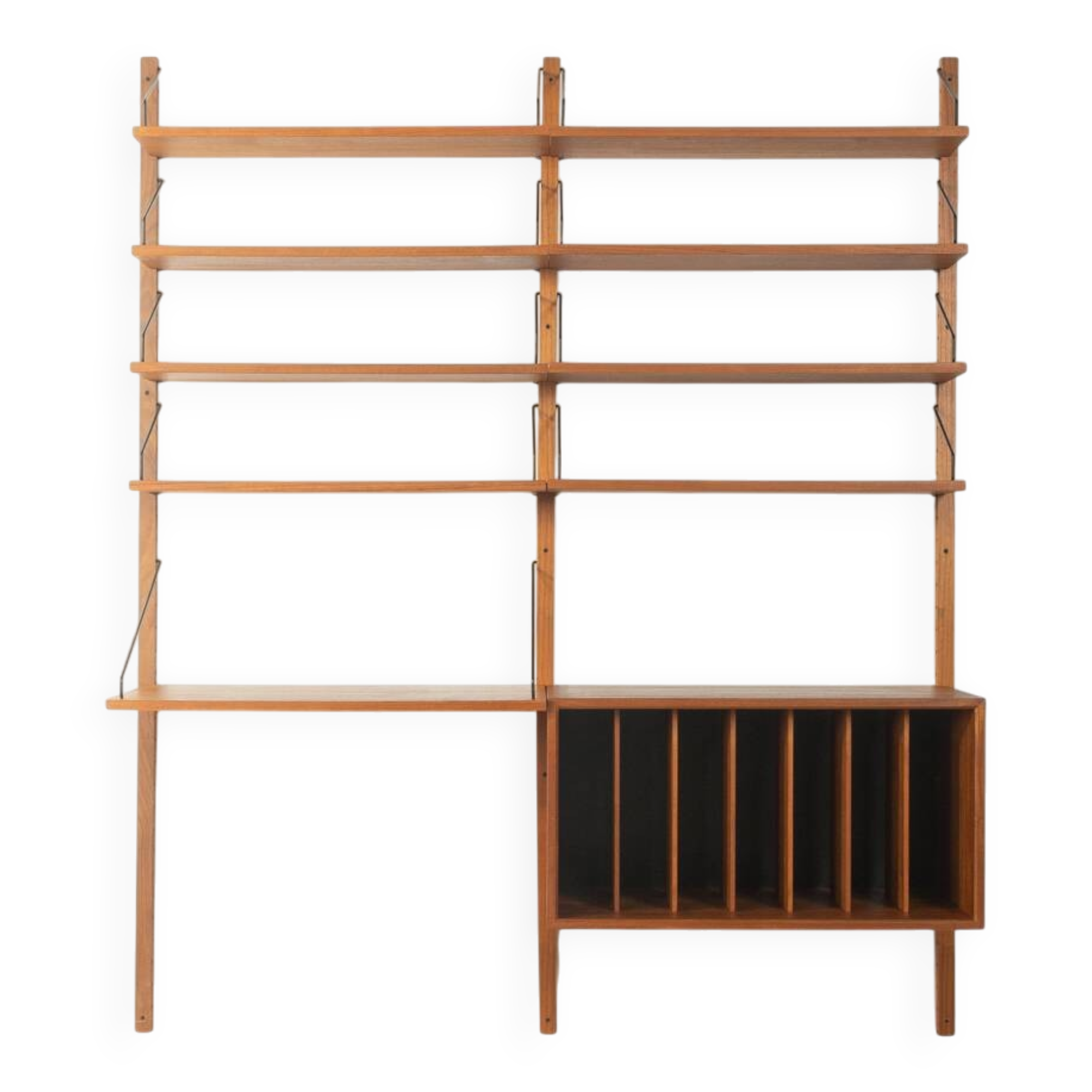 1960s wall shelf Poul Cadovius