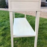 Ivory white console