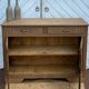 Antique solid oak Art Deco sideboard - 2 drawers