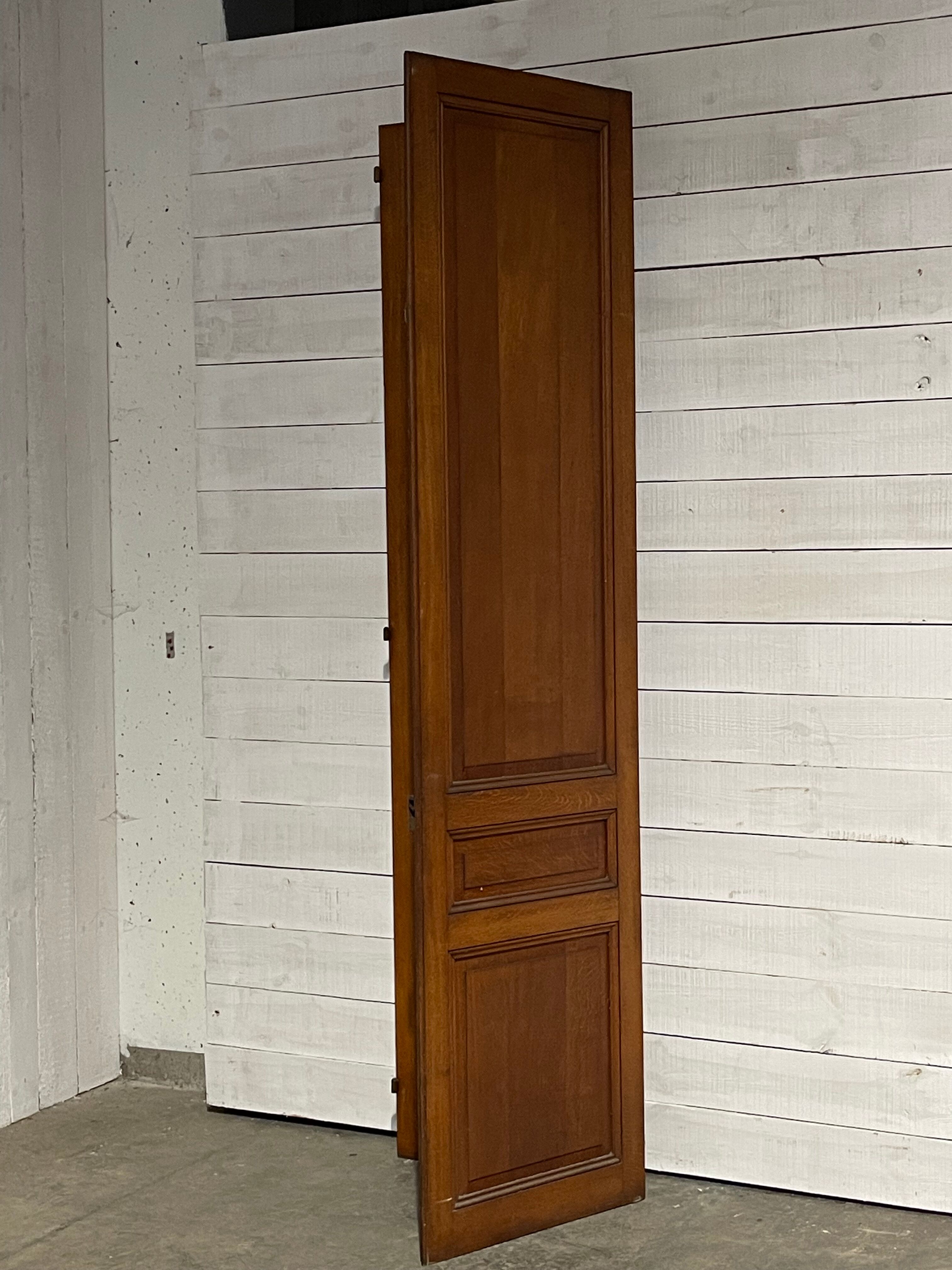 Old oak doors