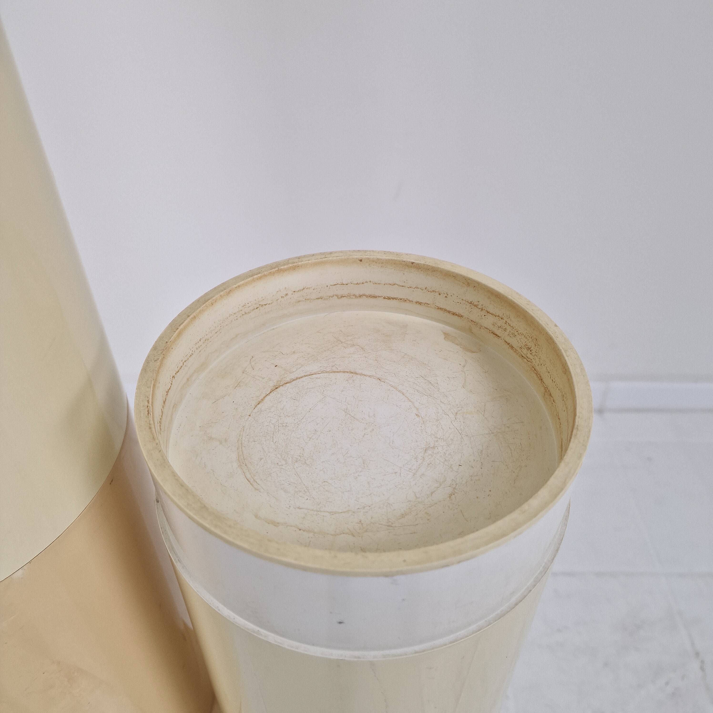 Pierluigi Spadolini for Kartell, Fiocco Composable Pedestal/Plant Stand