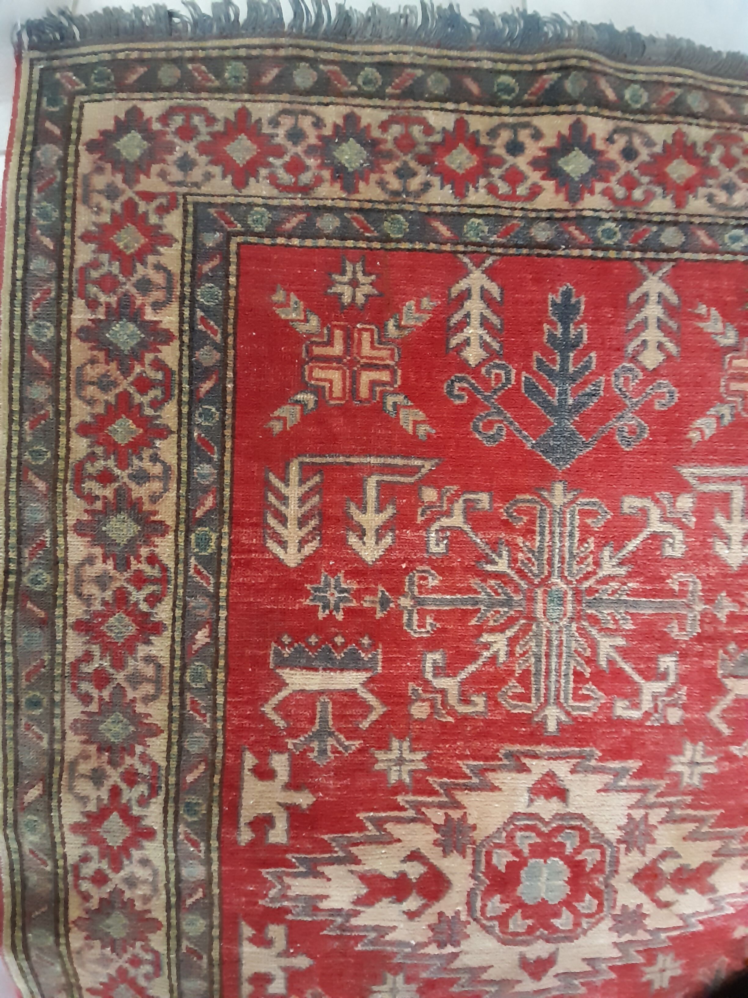 Handmade oriental carpet 110x168 cm
