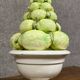 Ceramic centerpiece with lemon decorations, Art Deco period, circa 1940