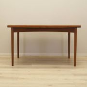 Table en teck, design danois, années 1960, fabriquée au Danemark