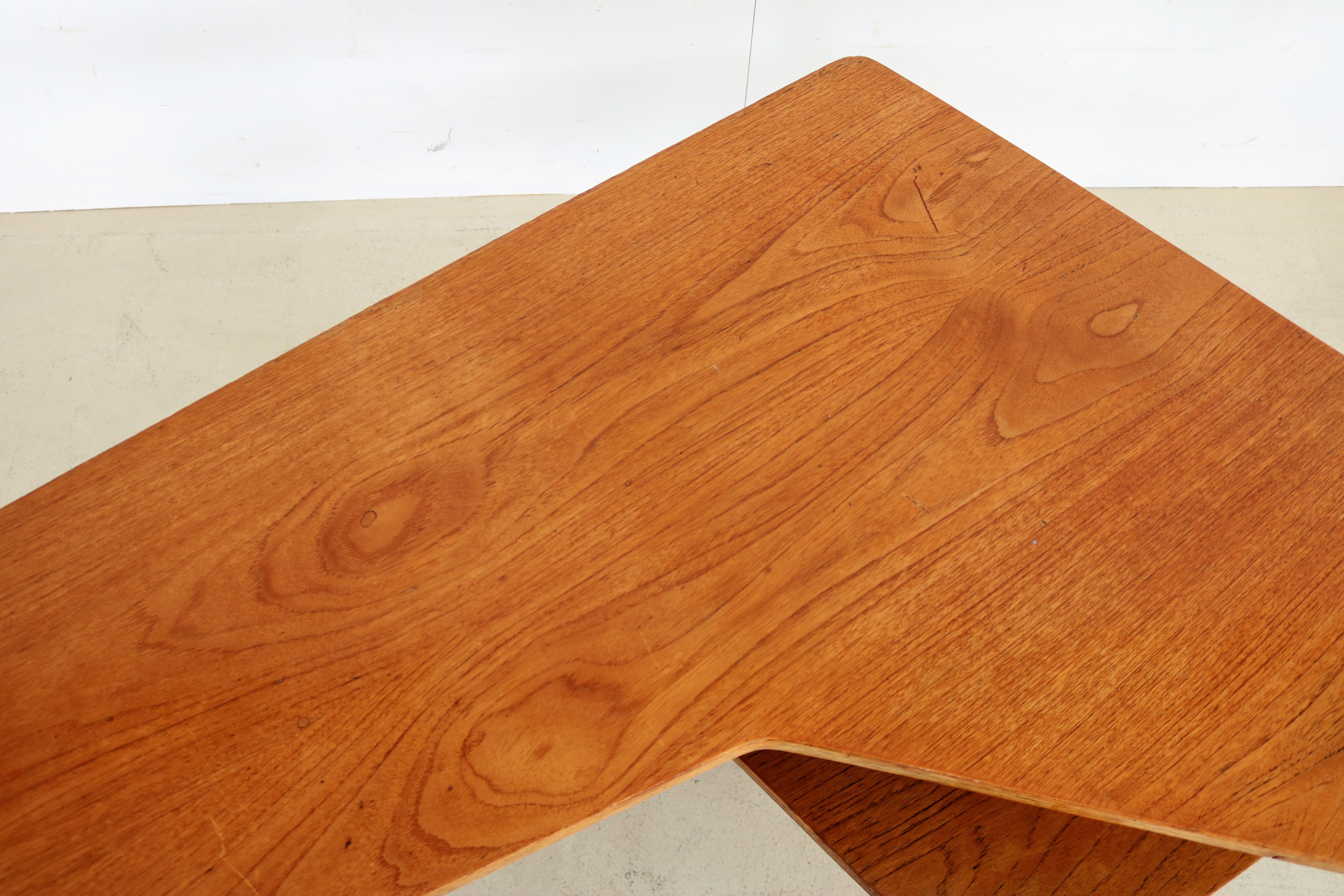 Vintage coffee table "boomerang"