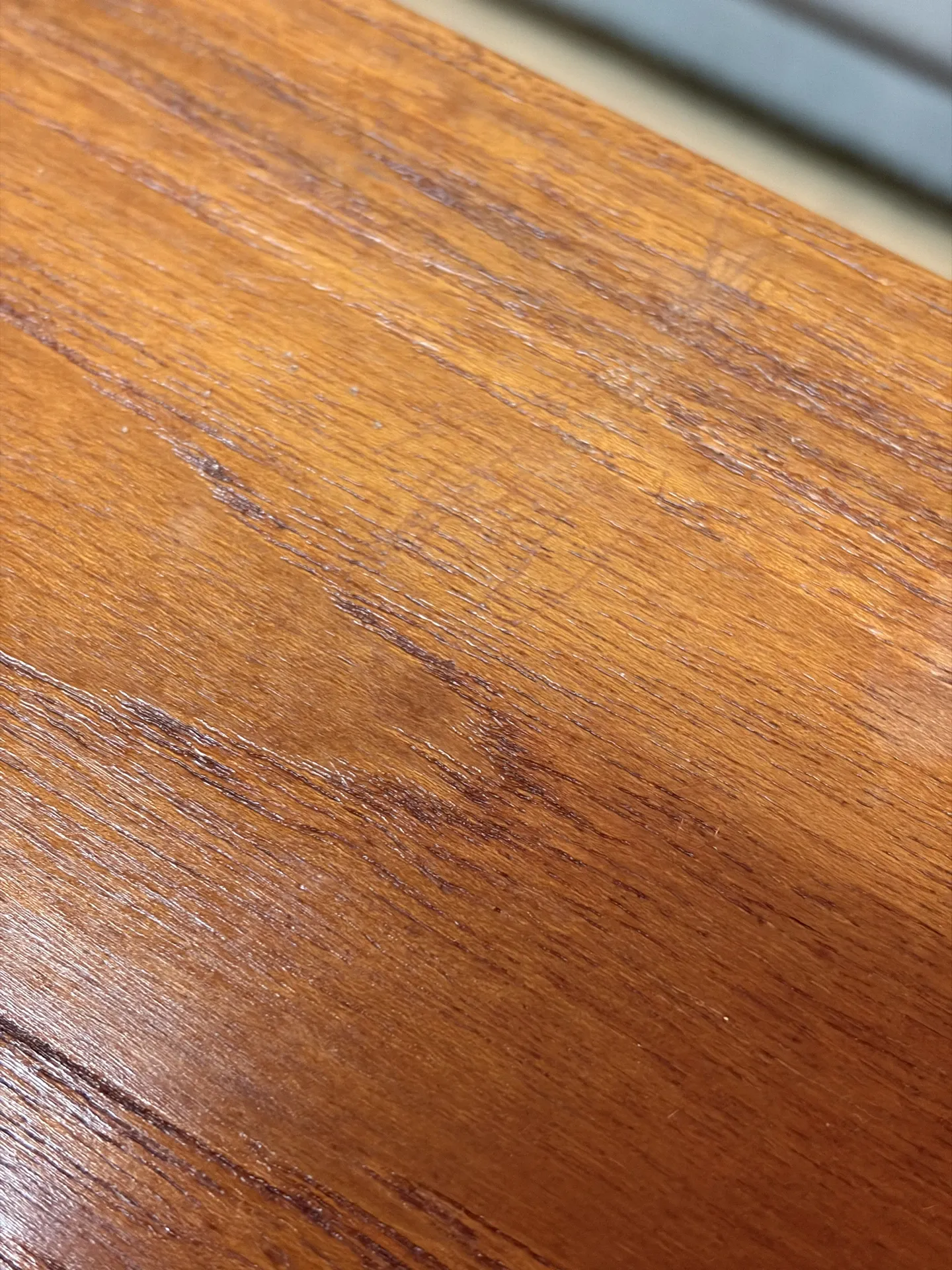 Teak desk design by Nanna Ditzel and Ed Soren Willadsen, 1955.