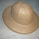 Chapeau colonial, safari en paille