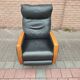 Fauteuil cuir vintage lusch luxe