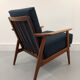 Vintage danish teak lounge chair, 1970s
